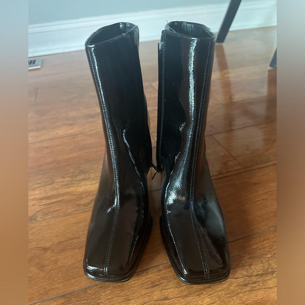 Sam Edelman Irie Square Toe Ankle Bootie, black